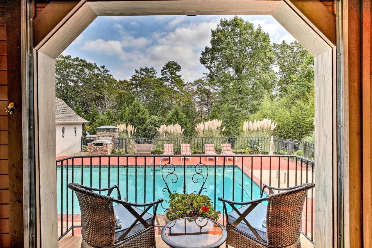 Lake Allatoona Area Studio With Pool And Views! Cartersville Eksteriør billede